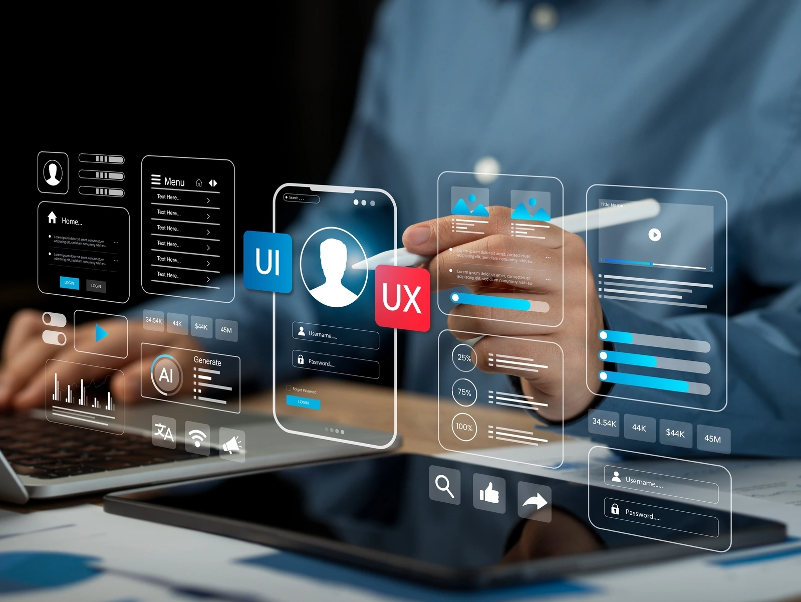 UX & UI – użyteczne projektowanie aplikacji dedykowanej
