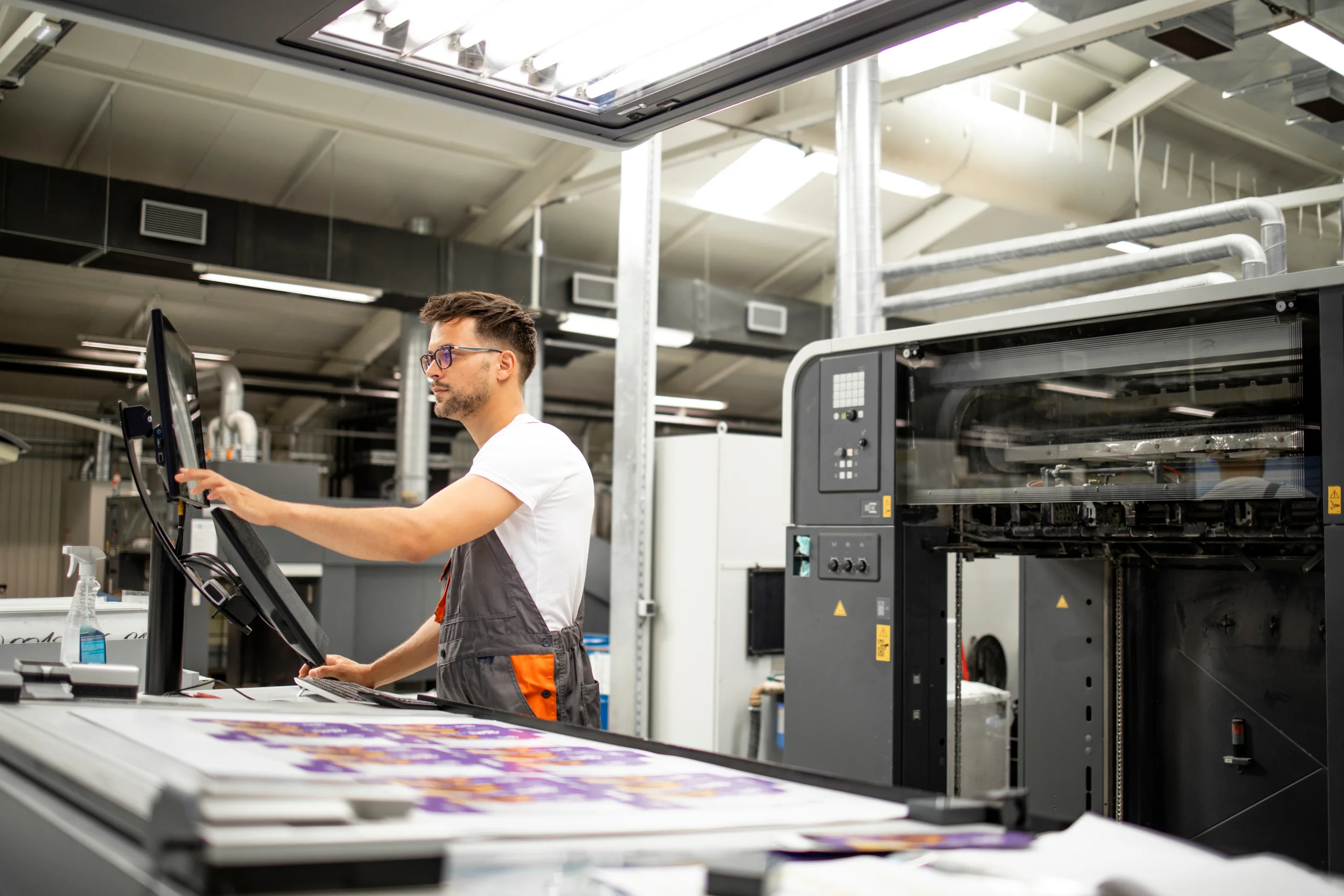 System MES w drukarniach