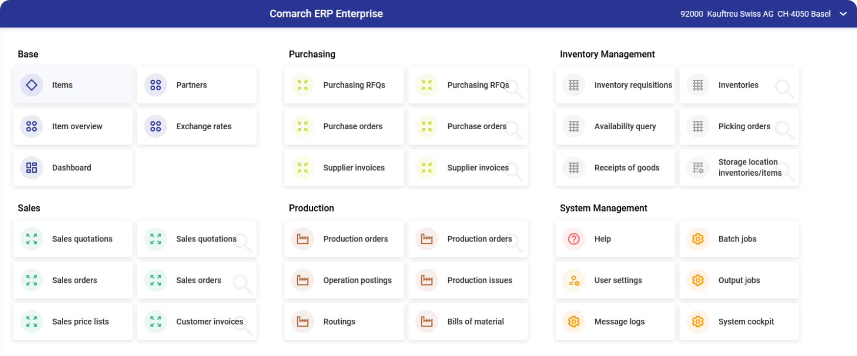 Comarch ERP Enterprise - automate and support complex processes